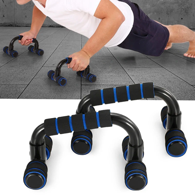 5-In-1 AB Wheel Roller Kit with Push-Up Bar Jump Rope Hand Gripper and Knee Pad Abdominal Core Carver Fitness Workout