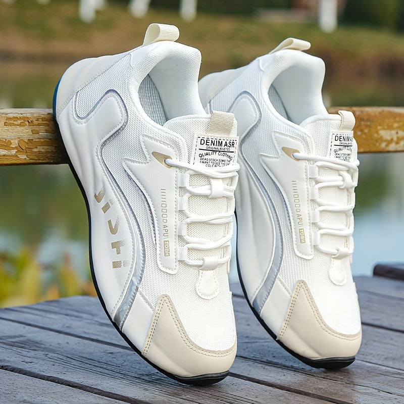 1 Pair Of Men'S Sports And Leisure Training Shoes, Casual And Comfortable, Suitable For Walking, Outdoor Training, Travel And Wearing