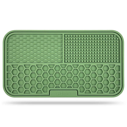 New Slow-Feeding Eco-Friendly Durable Non-Toxic Silicone Pet Placemat - Essential Anti-Choking Anti-Slip Dog Lick Mat - Ideal Su
