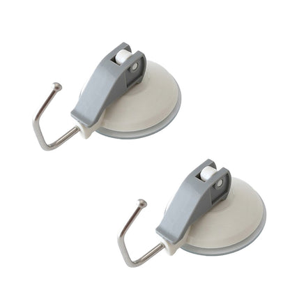 Free Shiping Household Bathroom/Kitchen Heavy Duty Large Suction Cup Hooks Snap Lever Vacuum Holder Housewear & Furnishings