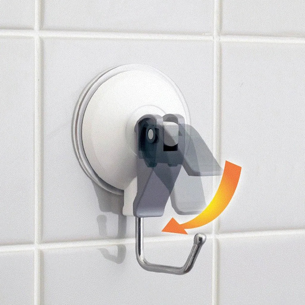 Free Shiping Household Bathroom/Kitchen Heavy Duty Large Suction Cup Hooks Snap Lever Vacuum Holder Housewear & Furnishings