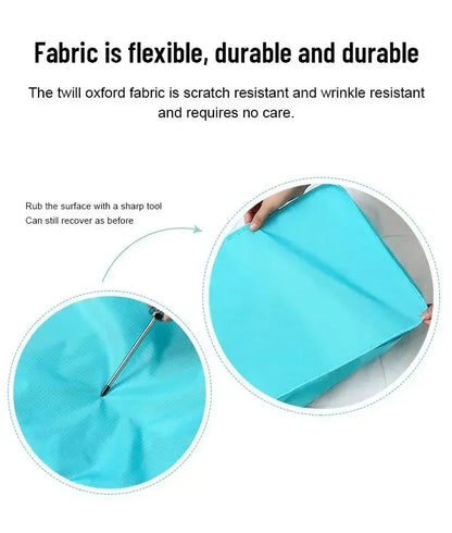 6 Pcs/Set Pink/Blue/Grey Travel Storage Bag Large Capacity Waterproof Luggage Clothing Underwear Storage Bag Bag with Zipper