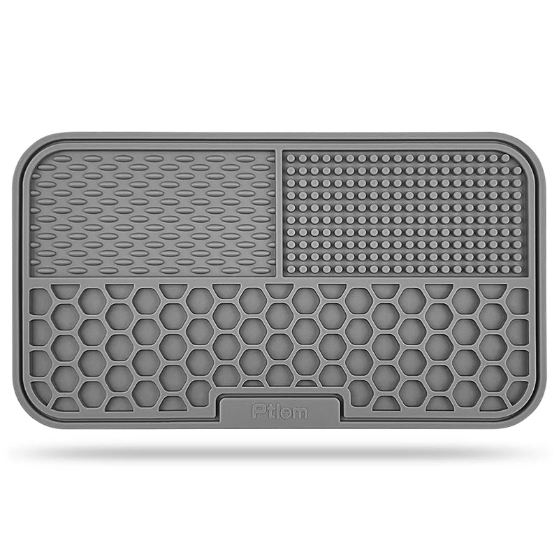 New Slow-Feeding Eco-Friendly Durable Non-Toxic Silicone Pet Placemat - Essential Anti-Choking Anti-Slip Dog Lick Mat - Ideal Su