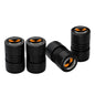 4PCS/Set Aluminium Alloy Car Wheel Tire Valve Air Caps Stem Cover Dustproof Auto Motorcycles Skull Styling Accessories Car Decor